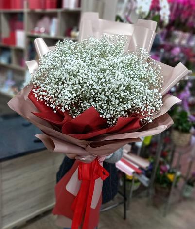 Букет цветов из: Гипсофила в Губахе