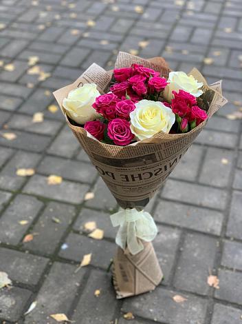Букет цветов из: Розы в Губахе